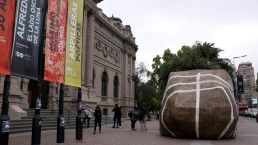 Palabras Mayores de Enrique Matthey, foto oficial del Museo de Bellas Artes de Chile