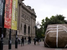 Palabras Mayores de Enrique Matthey, foto oficial del Museo de Bellas Artes de Chile