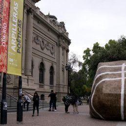 Palabras Mayores de Enrique Matthey, foto oficial del Museo de Bellas Artes de Chile