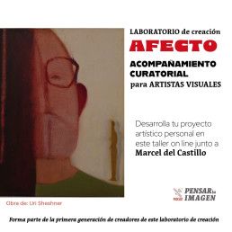 Laboratorio de creaci&oacute;n para artistas visuales AFECTO, Marcel del Castillo, Podcast Pensar la imagen